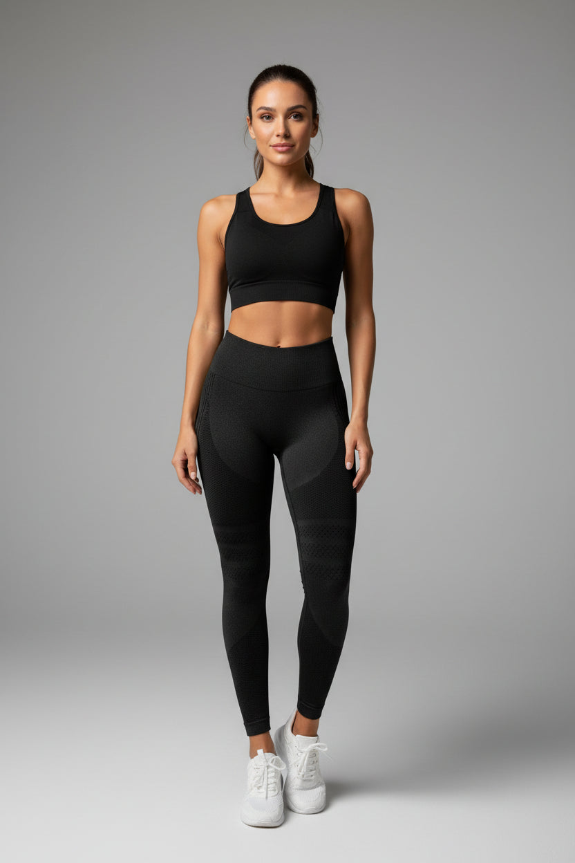 Women Compression Leggings Cellulite Slimming Leggings High Waist Seamless Yoga Fitness Redefine Your Silhouette Sport Pants