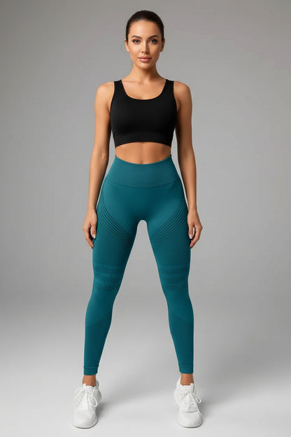 Women Compression Leggings Cellulite Slimming Leggings High Waist Seamless Yoga Fitness Redefine Your Silhouette Sport Pants