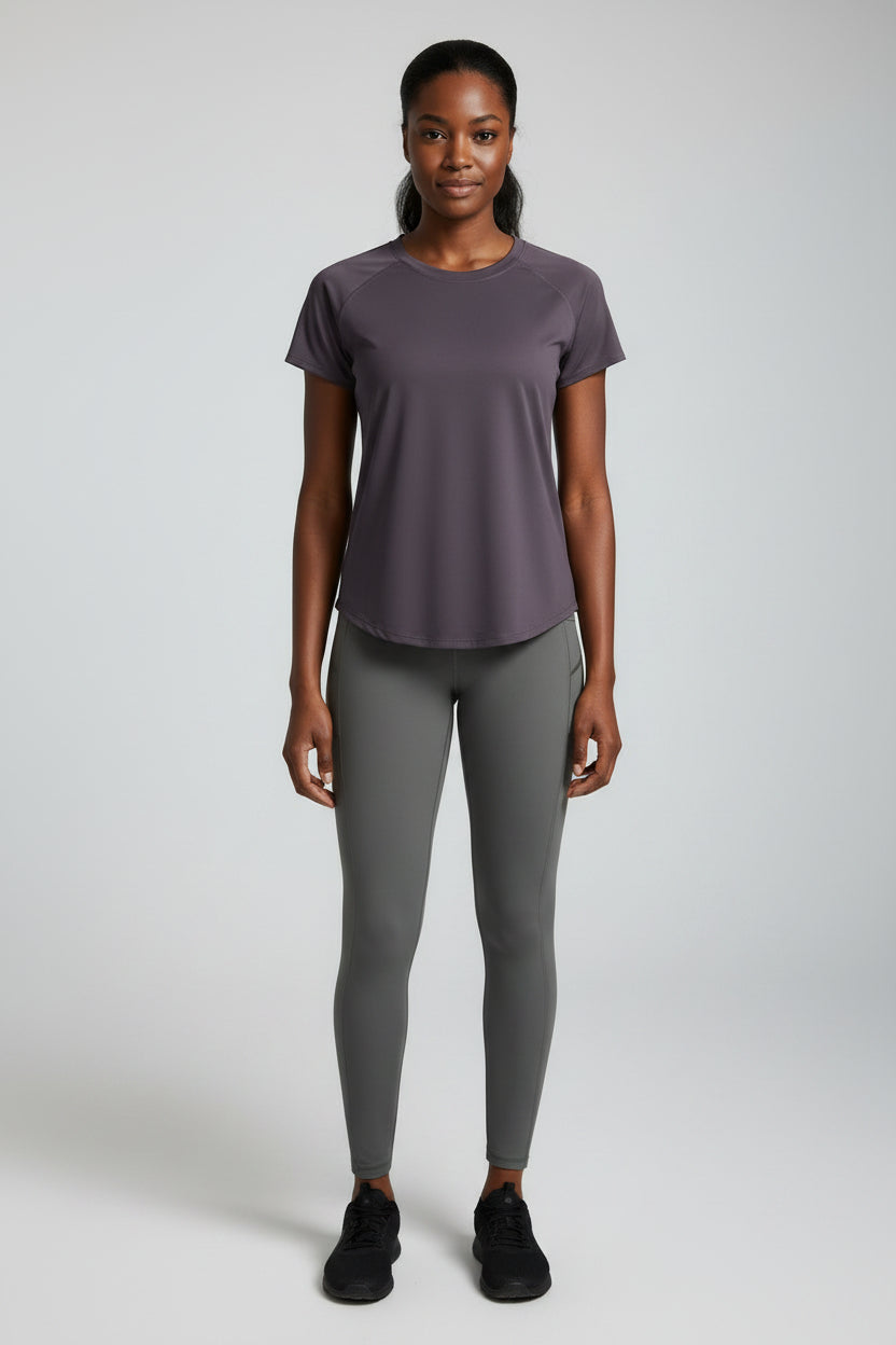Yoga Tops Sportswear Woman Gym Shirts Breathable Quick Dry Short Sleeve Workout T Shirt Jogger Running T Shirt Yogawear New