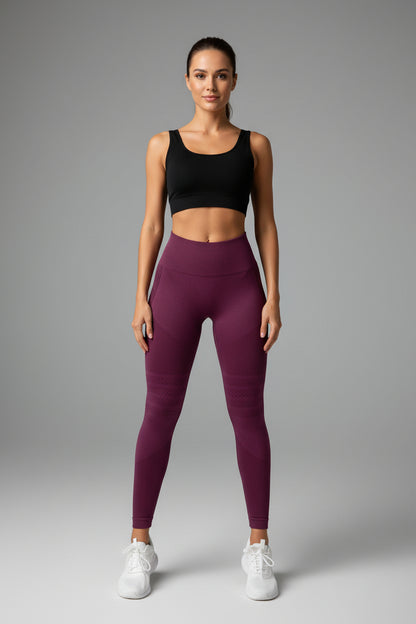 Women Compression Leggings Cellulite Slimming Leggings High Waist Seamless Yoga Fitness Redefine Your Silhouette Sport Pants