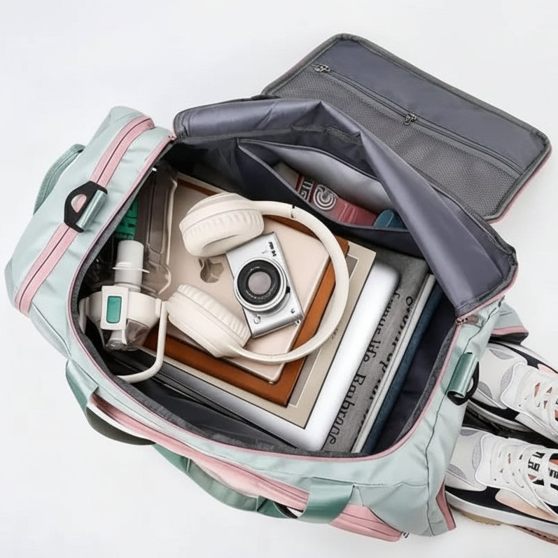 Travel Gym Bag – Funktionelle Sporttasche für Fitness, Yoga & Reisen