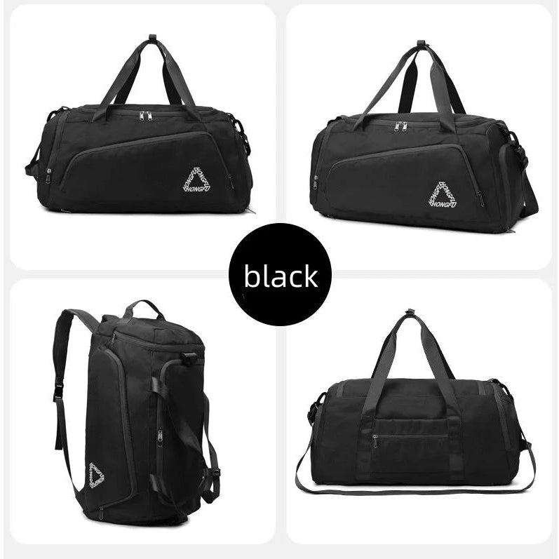 Travel Gym Bags Dry Wet Separation Shoulder Bag Yoga Fitness Backpack Men Women Waterproof with Shoe Compartment Sports Handbag