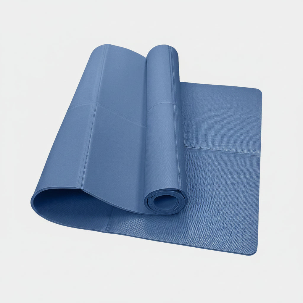 Foldable Yoga Mat Eco Friendly EVA Folding Travel Fitness Exercise Mat 3Mm/4Mm/6Mm Thicknesses for Yoga Pilates & Floor Workouts