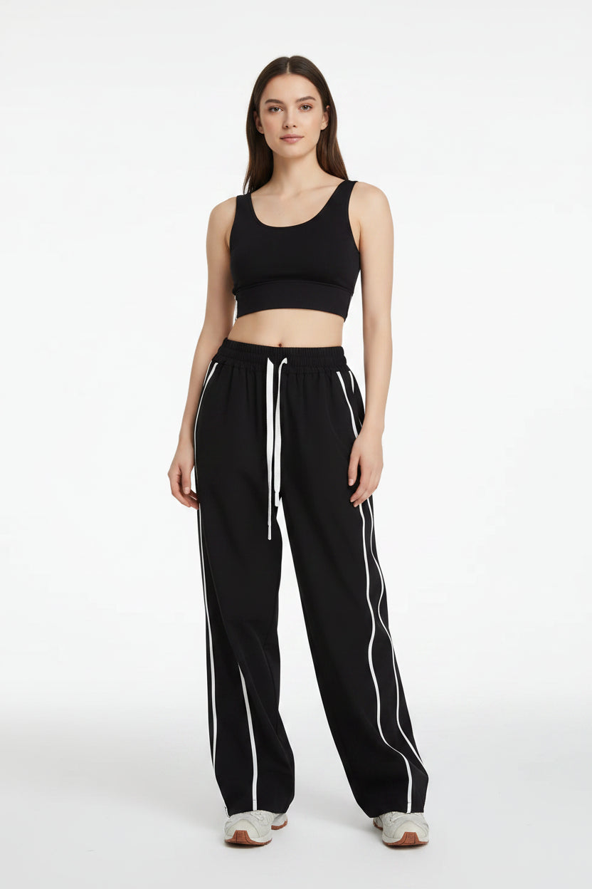 Sports Trousers Women Summer Cool Windproof Outdoor Mountaineering Loose Casual Wide-Leg Pants Quick-Drying Sun Protection Pants