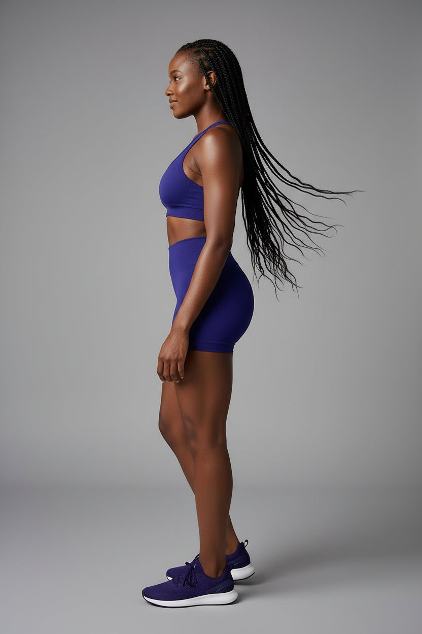 Sexy Halter Neck Beautiful Back High Waist Peach Sports Bras Shorts Suit Pilates Gathering Yoga Vest Training Fitness Bra Sets