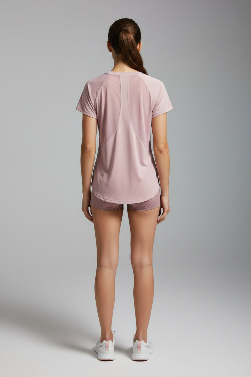 Yoga Tops Sportswear Woman Gym Shirts Breathable Quick Dry Short Sleeve Workout T Shirt Jogger Running T Shirt Yogawear New